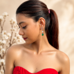 Emerald Grace Drop Earrings