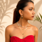 Emerald Grace Drop Earrings